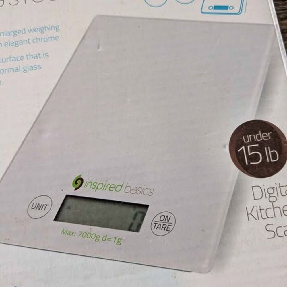 Inspired Basics Digital Kitchen Scale - Picture 7 of 8